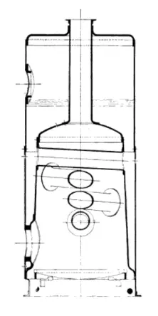 multitube modern simple vertical boiler