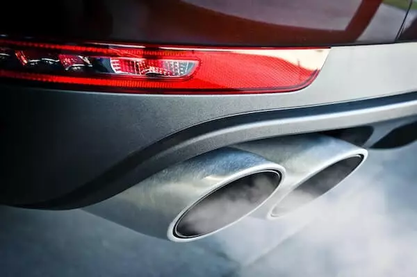 image of car tail pipe