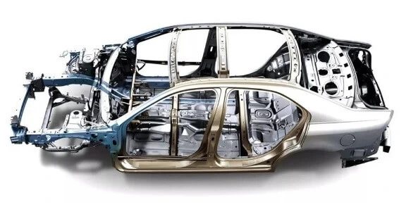 image of car underbody structure