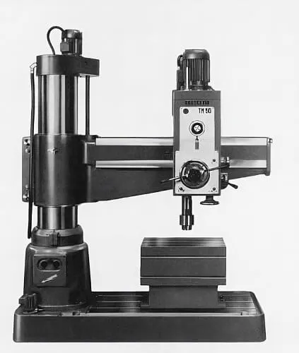 image of radial drill press