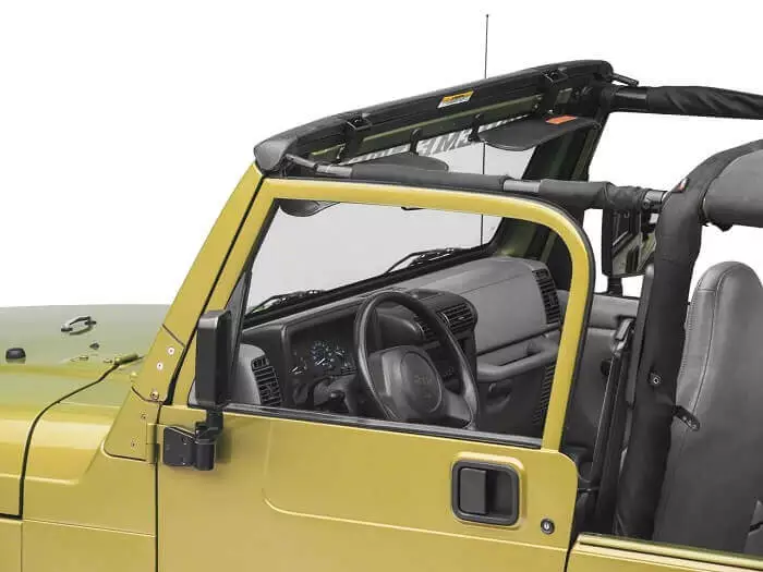 image of windshield header