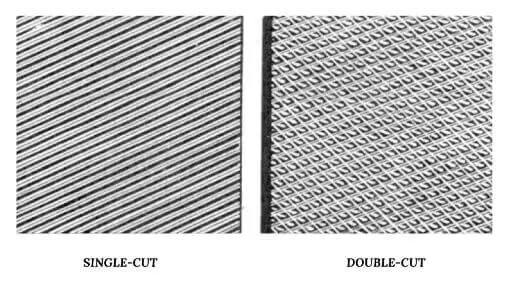 image of single cut and double cut