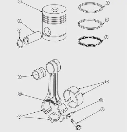 exploded assembly drawing